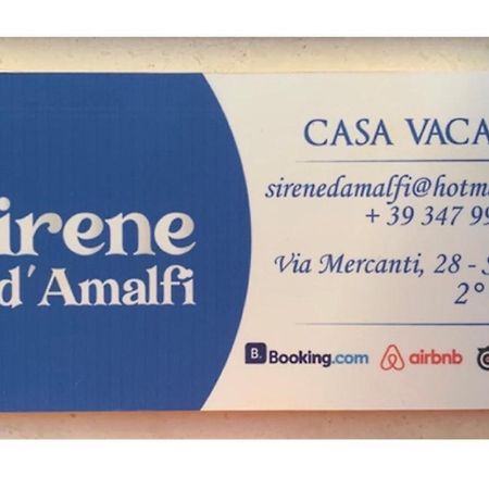 Ferienwohnung Sirene d’Amalfi Salerno Exterior foto