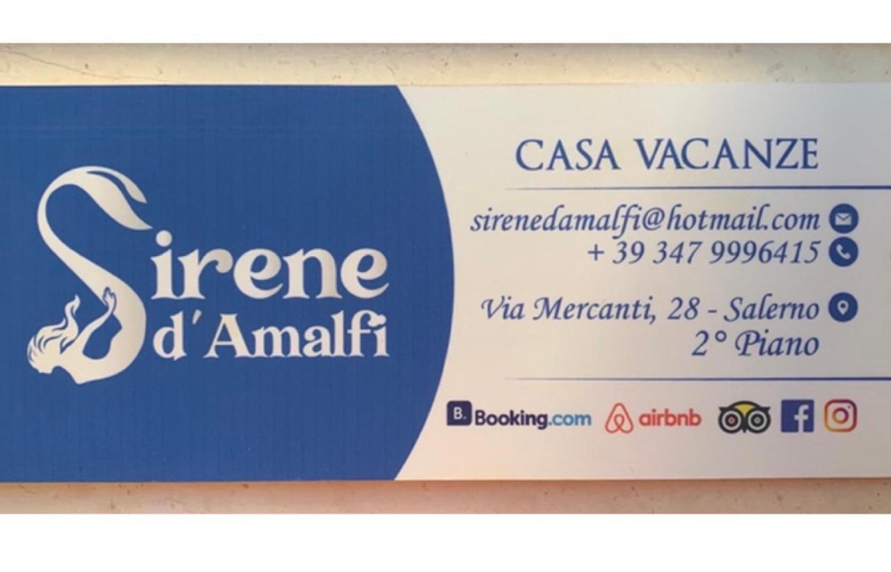 Ferienwohnung Sirene d’Amalfi Salerno Exterior foto